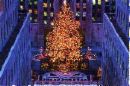 Christmas In New York's Rockefeller Center